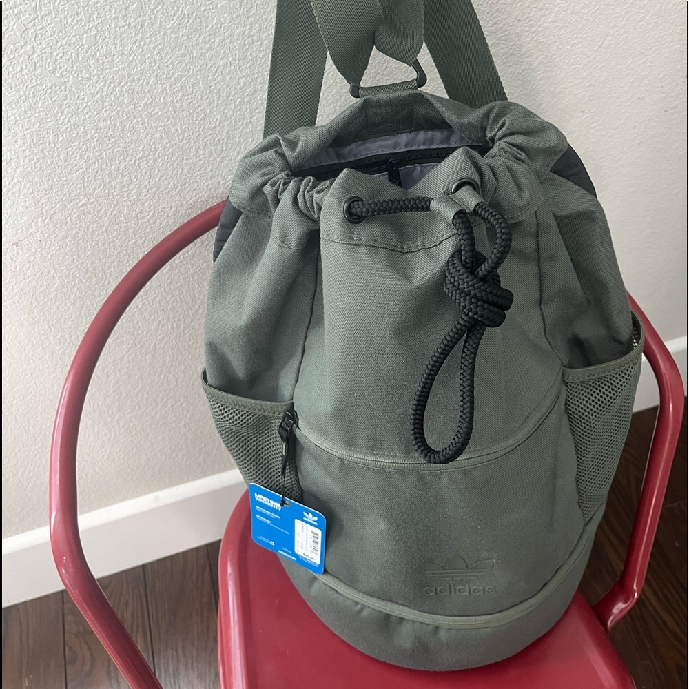 adidas unisex bucket backpack NWT